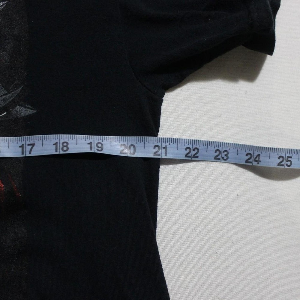 Mens Y2K Style Skater Streetwear Grunge Punk Disturbed 2015 Black T-shirt - Picture 5 of 7